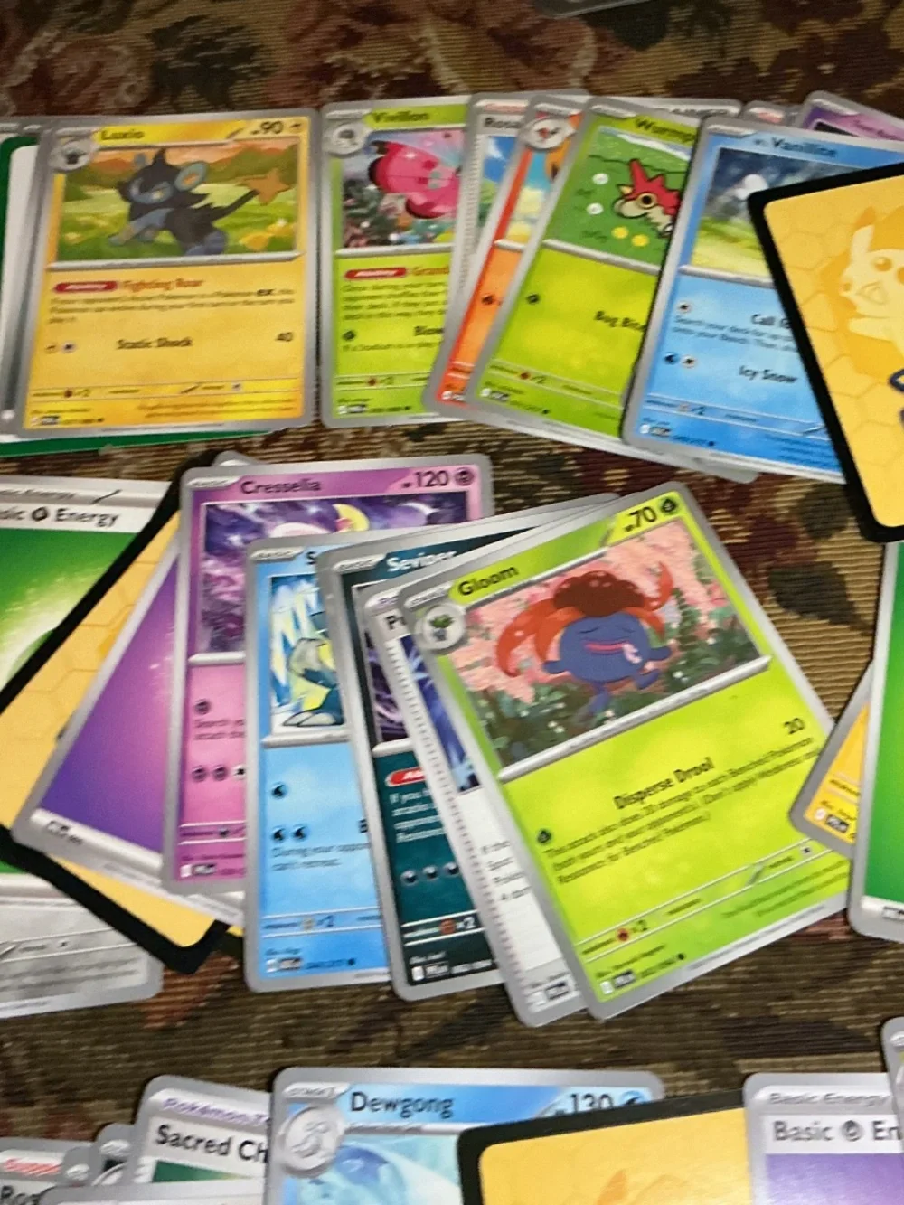 Pokemon Bulk Card Lot of 115 cards from the 2020s
